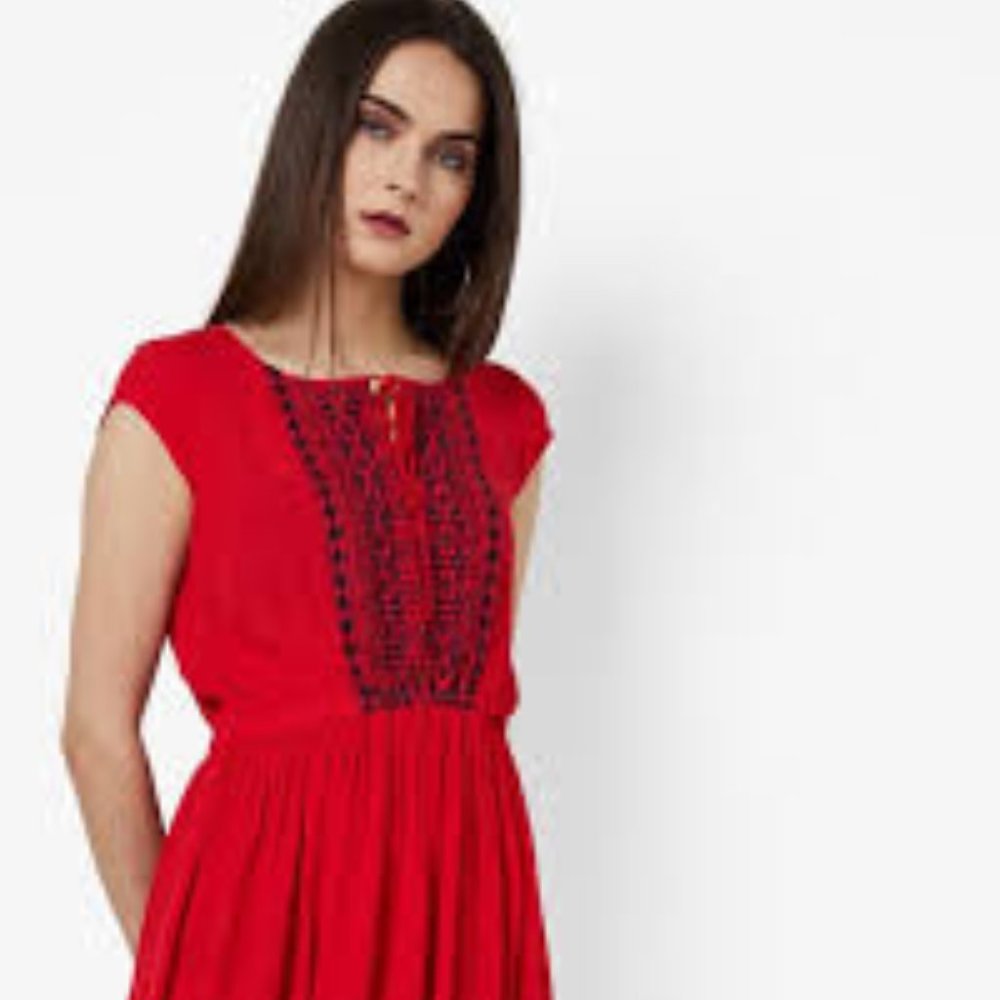 Red dress